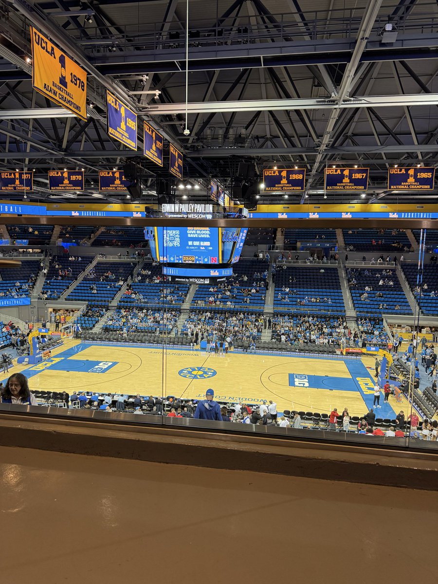 The end of a personal era - after 25+ years of <a href="/UCLAMBB/">UCLA Men’s Basketball</a> season tickets, we arrive at the end. The <a href="/NCAA/">NCAA</a> collegiate basketball game is a shell of what it used to be. Money is all that matters now. Thanks, though, for all the amazing memories.