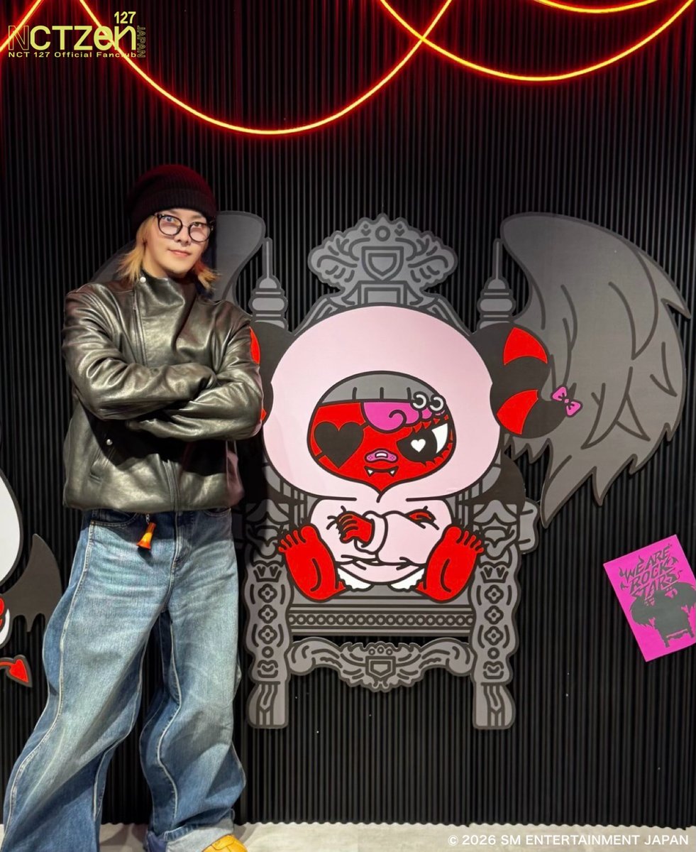 260123 #NCT127 Japan Fanclub Update - #YUTA visits “Yu uta 1st POP