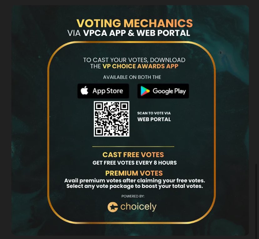 DARLINGS! WE'RE DOWN TO THE LAST 10 DAYS OF VOTING! ✨

Konting kembot na lang! Just like what mother <a href="/brigiding/">brigiding “The Brightest”</a> said "I don't backdown, ako'y lalaban!"

might as well stream "Brightest Star" 🤭
fb: facebook.com/share/r/18JpPd…
VPCA: vpchoiceawards.com/webvote/
