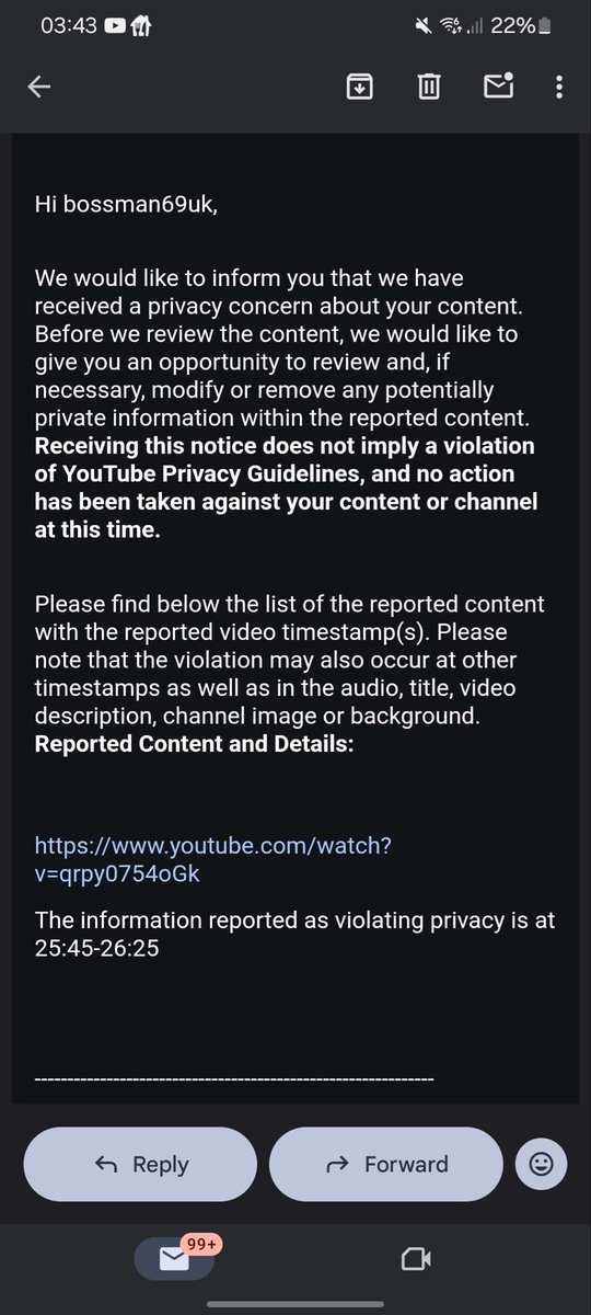 Just received a privacy complaint from the predator I got arrested, I already have a feeling this will get taken down…