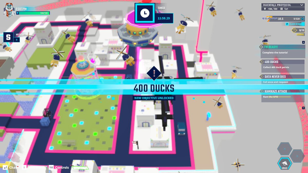 Helicopter found, action shot acquired in The Sandbox Season 7. <a href="/TheSandboxGame/">The Sandbox</a> tsbga.me/TheSandbox #Season7