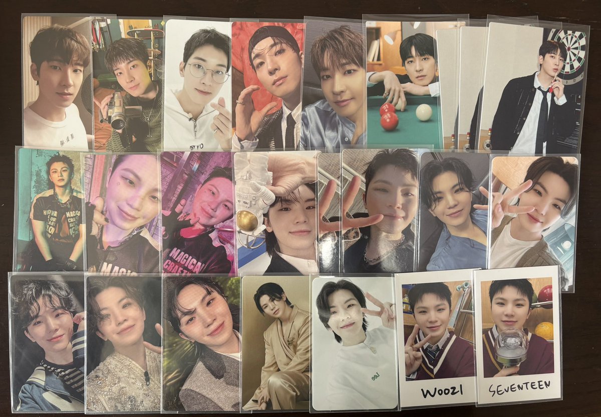 SEVENTEEN セブチ トレカ 交換 譲→スンチョル ジョンハン ジョシュア