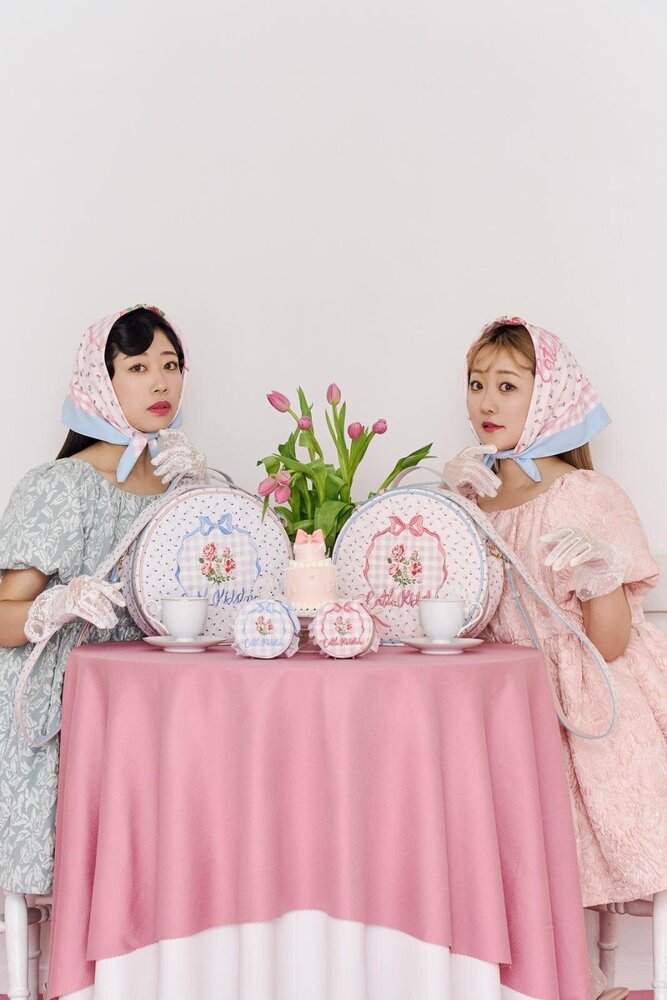 キャス キッドソン「ローズ×ギンガムチェック」の旅小物、バッグになる“トランク風”ポーチ - fashion-press.net/news/143934