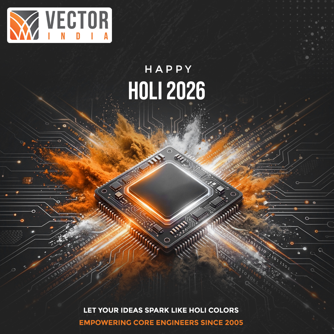Vector_India's tweet photo. May the vibrant colors of Holi spark innovation, creativity, and new ideas in every aspiring engineer Keep learning, keep building, and keep shaping the future of technology Empowering Core Engineers Since 2005
#HappyHoli2026 #EngineeringStudents #CoreEngineering #EmbeddedSystems https://t.co/jL0DnaOvze