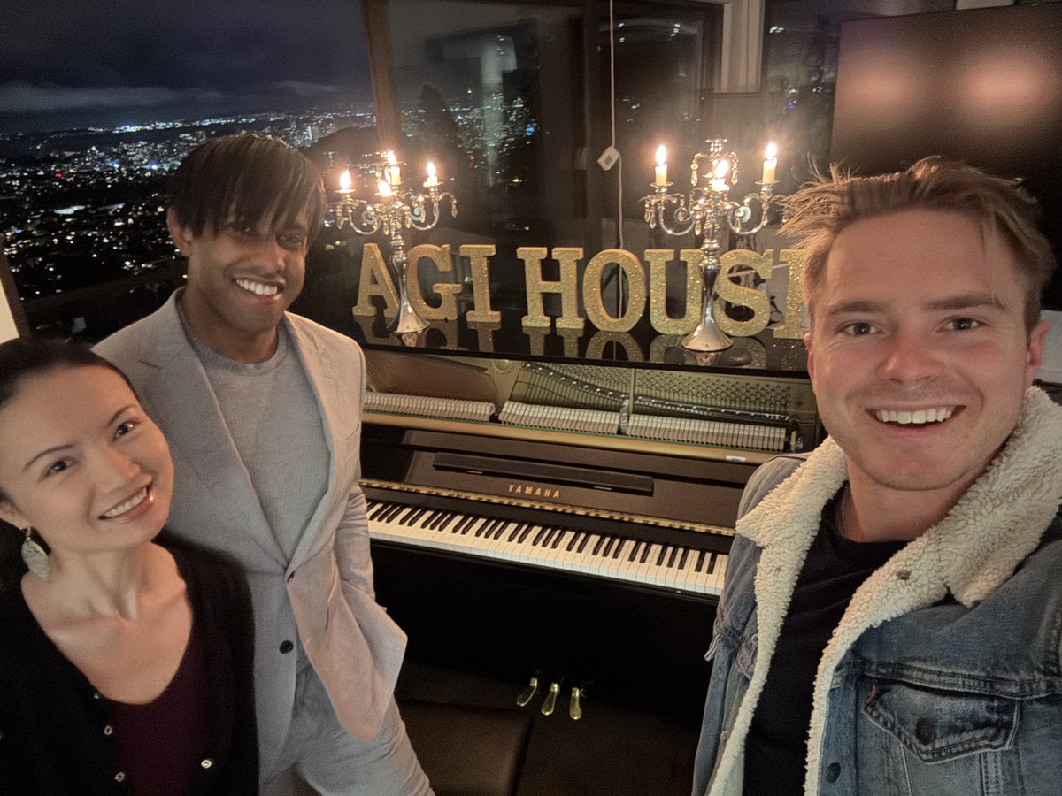 AGI House SF tweet media