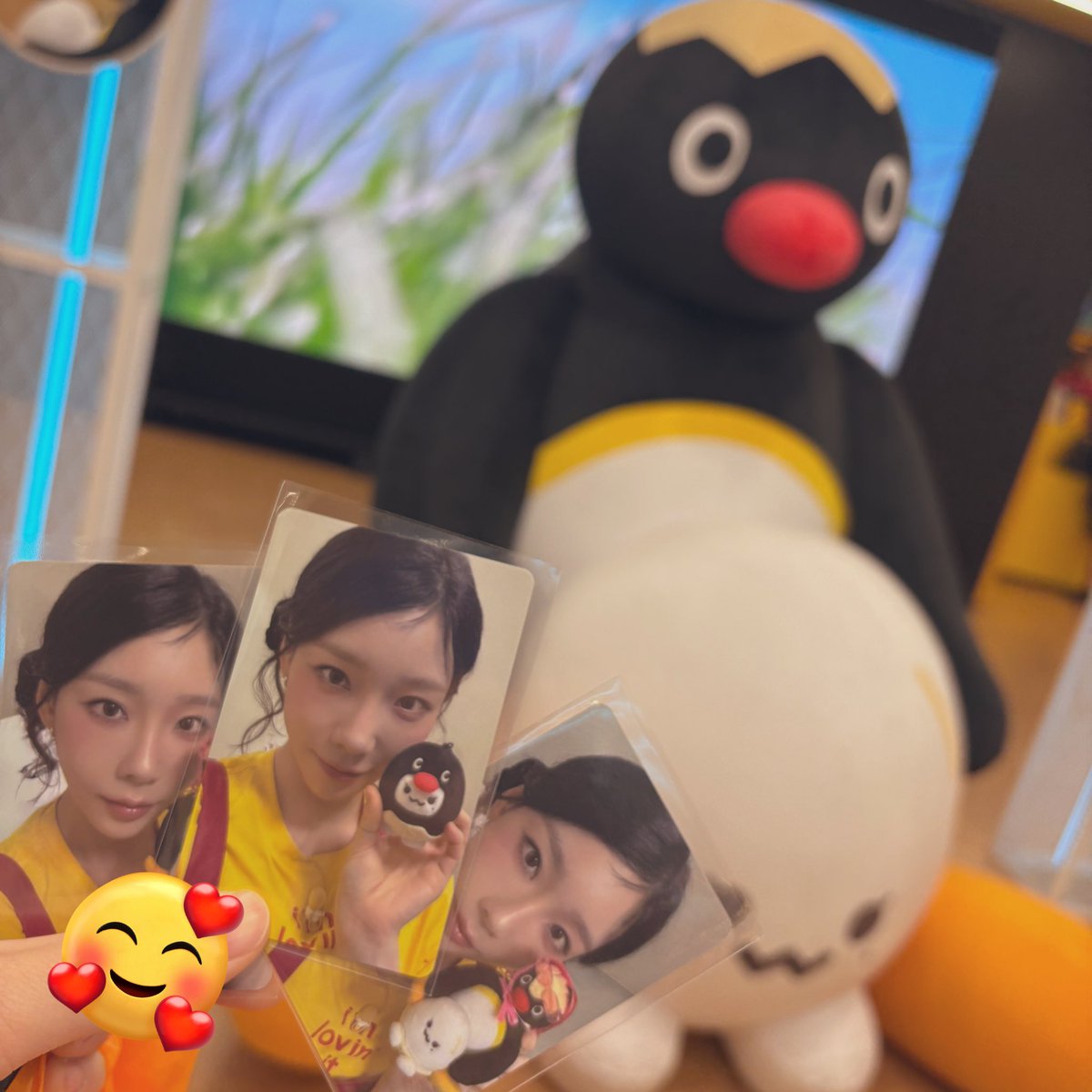 テヨンちゃん×Pingu購入グッズ🦋🥚🐧 ピングーとピンガのto.Xダンス