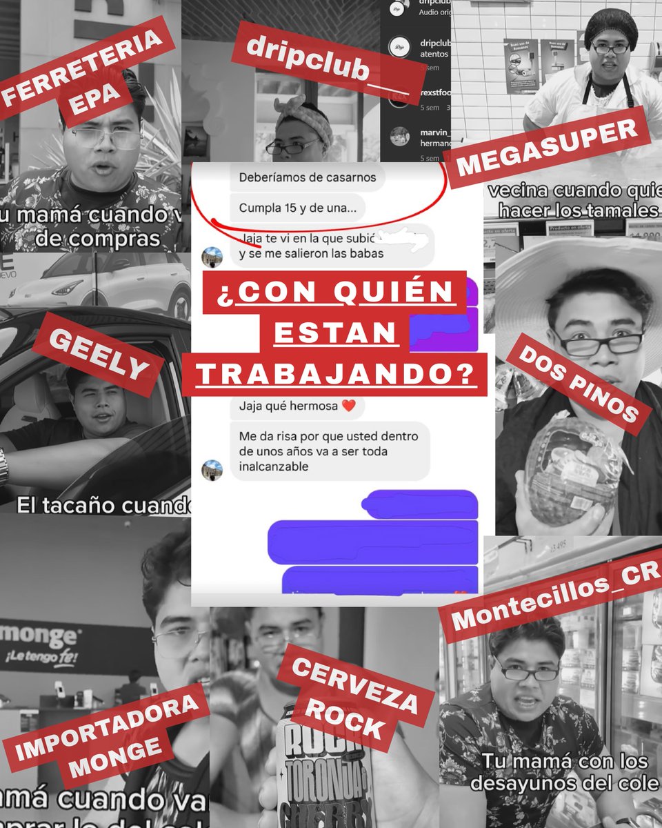 Que sepan con QUIÉN están trabajando.