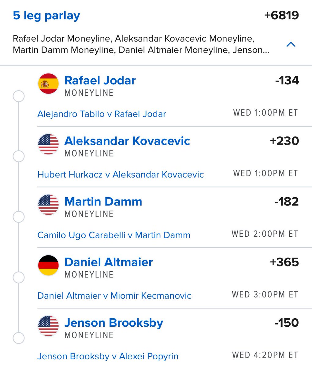 Out of Line Bets tweet media