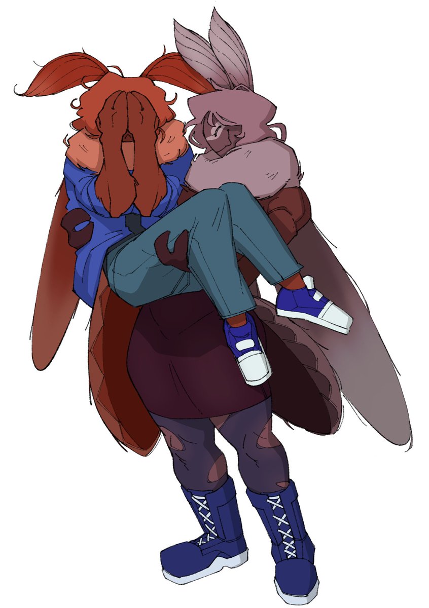 Mochi and Maddock commision from <a href="/EddKono/">e (Comms closed)</a>, thank you 🥺