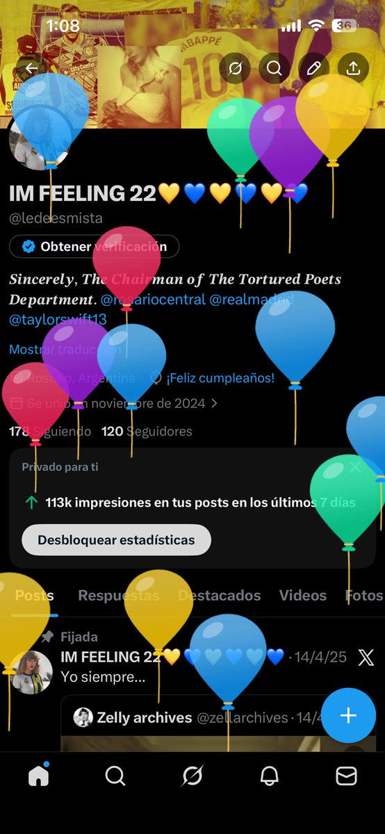 IM FEELING 22💛💙💛💙💛💙 tweet media