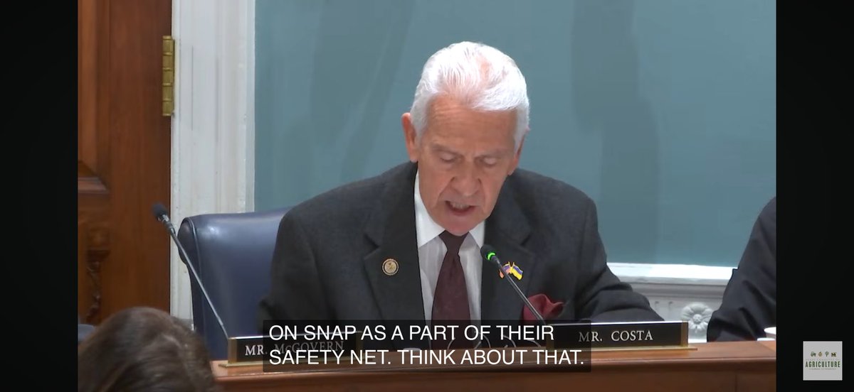 cheyne_andrew's tweet image. .@RepJimCosta thank you for your leadership that #SNAPmatters to prevent #hunger, as a critical part of our safety net. 

This #FarmBill does not reverse the devastating #BigUglyBill cuts and must be rejected! 

#FoodSecurityIsNationalSecurity