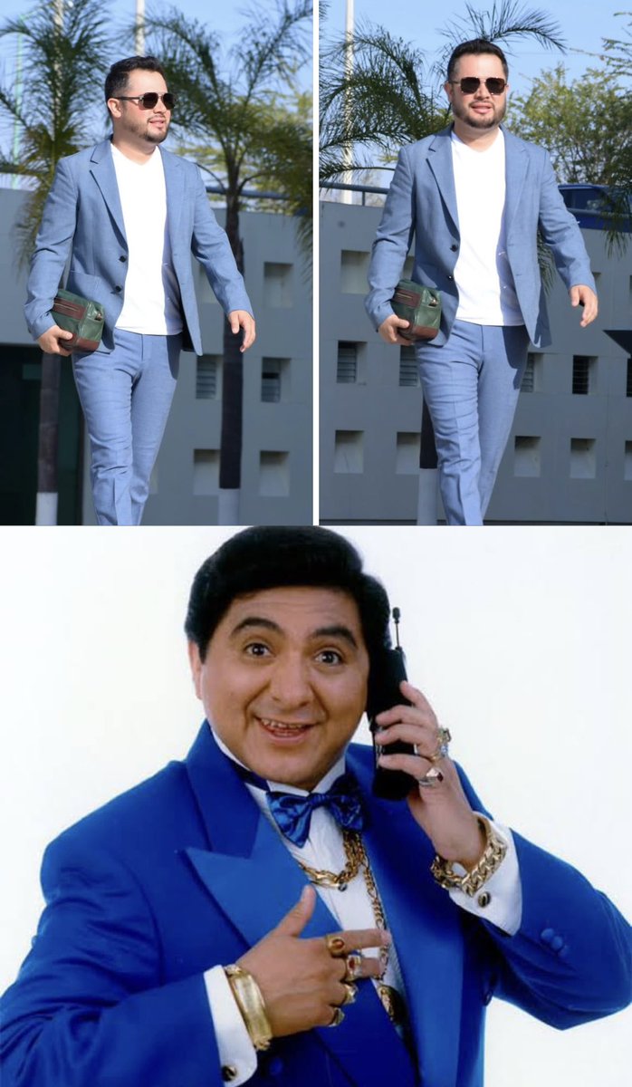 Así se la gastan los nuevos ricos de Morena. 
Es el Diputado Nicolás Feria Romero que al estilo Güicho Domínguez presume sus nuevos trapos.