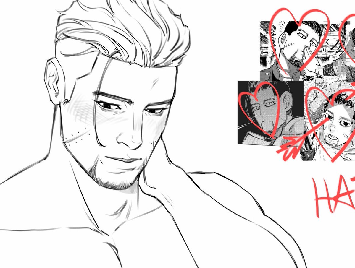 I think this is by far the best ogata I've sketched