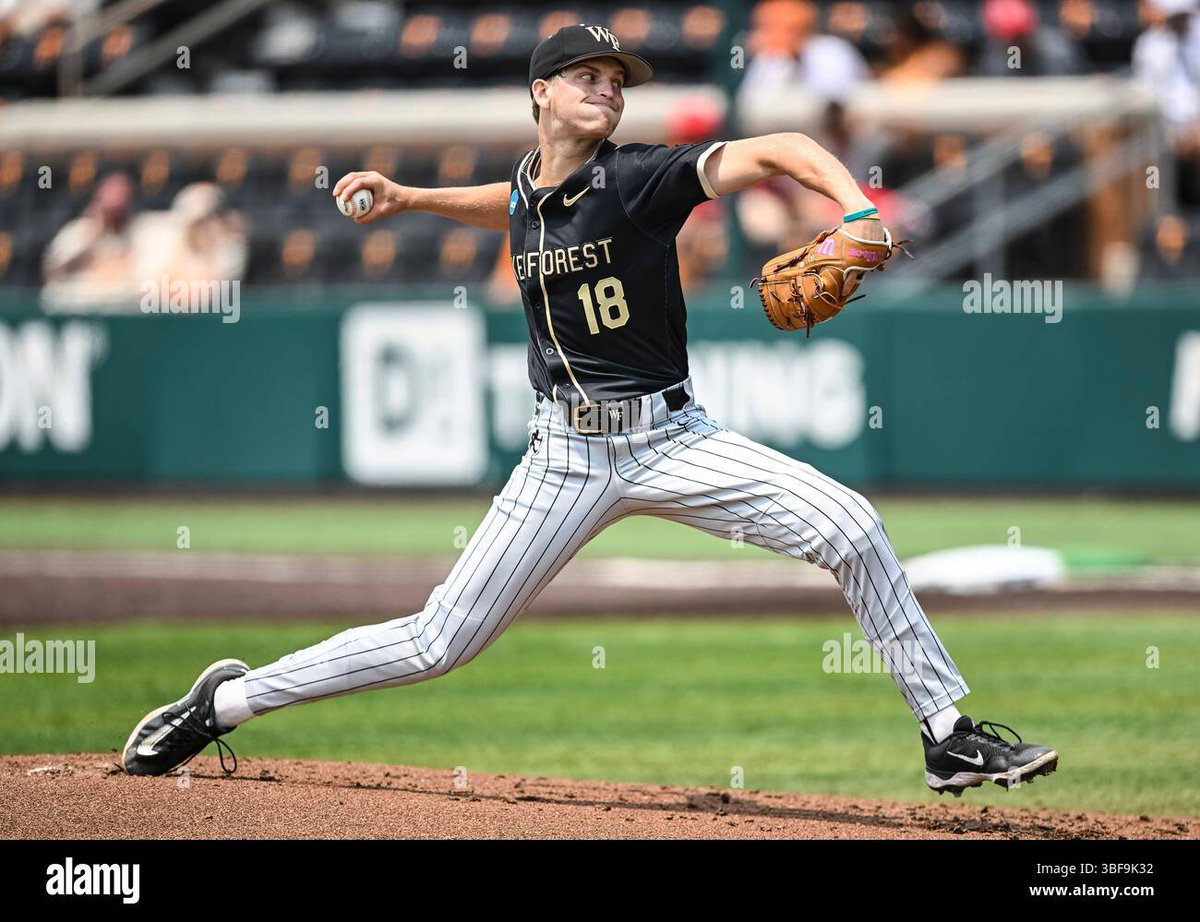JML_ACC's tweet photo. ACC Strikeout Leaders through Week 3

1. Chris Levonas (Wake Forest)- 33
2. Ben Dean (Duke)- 25
3. Jack Radel (Notre Dame)- 24
T4. Jacob Dudan (NC State)- 23
Duncan Marsten (Wake Forest)- 23

#ItJustMeansLess #GoACC https://t.co/IQiYeZMyL0