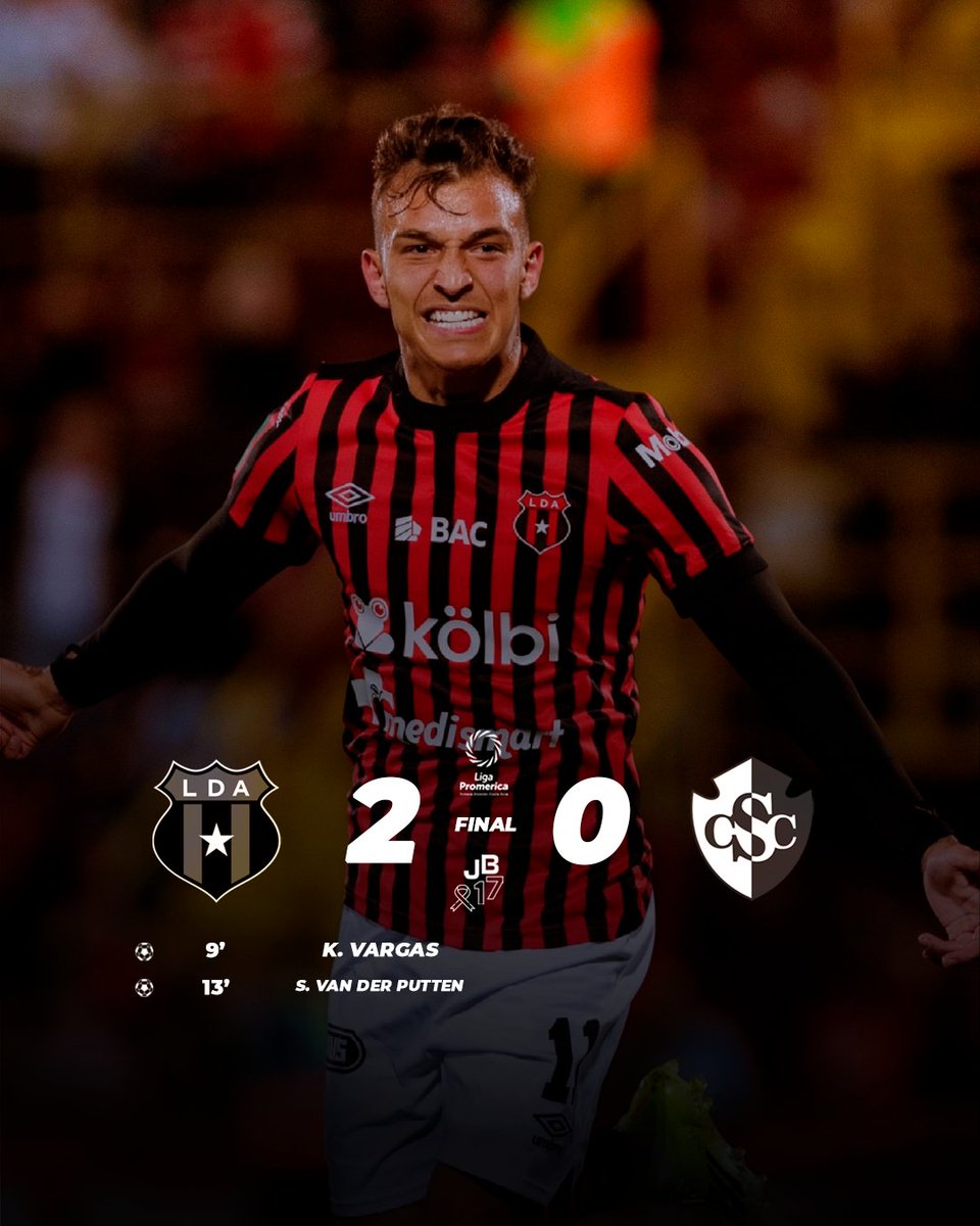 ¡VICTORIA DEL CAMPEÓN!

ALAJUELENSE HACE RESPETAR EL MORERA SOTO, MARZO INICIA DE LA MEJOR MANERA PARA EL LIGUISMO.

#NuestroCorazónRuge