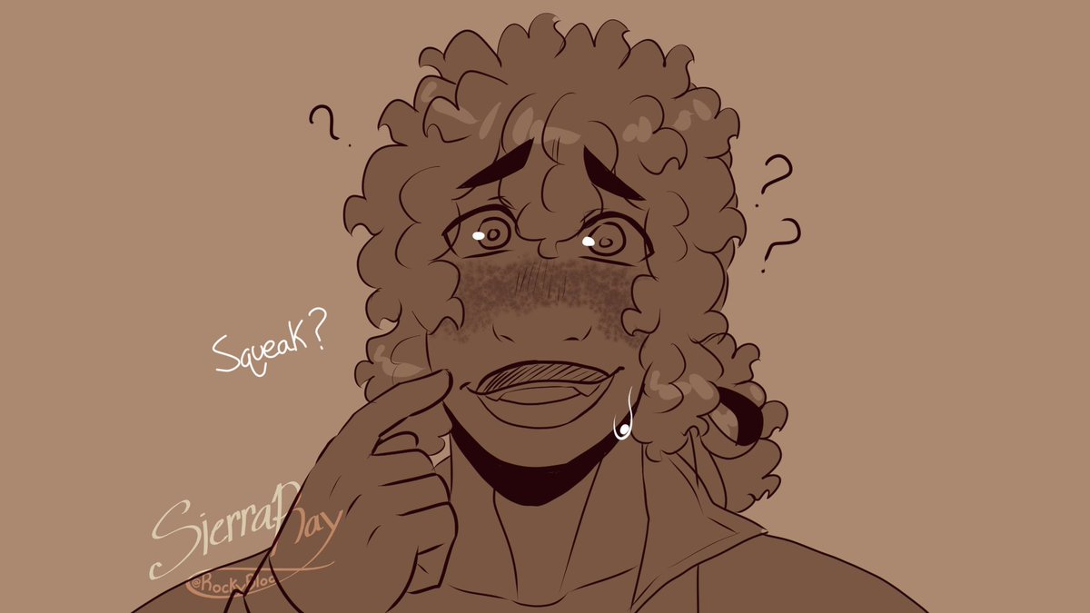 RockehBloo's tweet photo. I had two asks over on Tumblr say that Nana's nose looks like it'd honk and Jack's looks like it'd squeak if they squeezed them

This is such a good depiction of their personalities (the fact they are dating makes it funnier) https://t.co/5TjR52s4DY