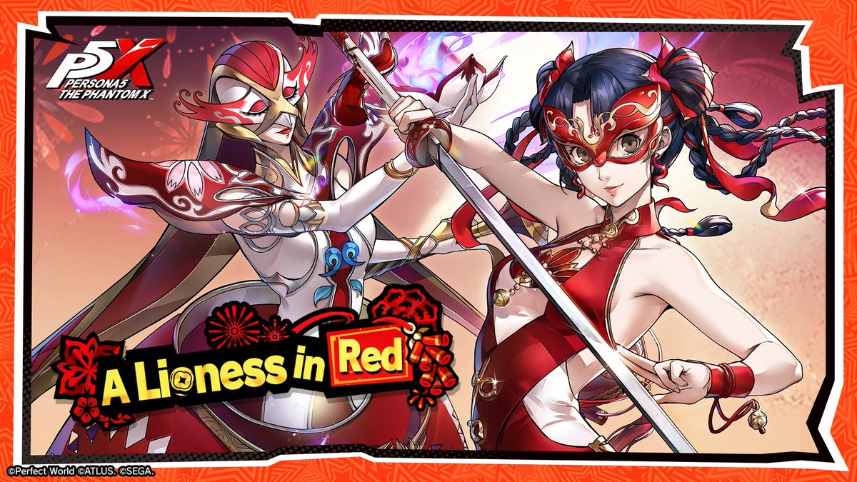 P5XOfficialWest's tweet photo. β§ ββββββββββββββββ β§
Most Wanted Phantom Idol Contract:
A Lioness in Red
β§ ββββββββββββββββ β§
5β
Phantom Idol Firecracker Yaoling/Code name: Rin (VA: #RuThing) dances as A Lioness in Red in the Most Wanted Phantom Idol Contract on Mar 5! π§§
#P5XEN #YaolingLi
