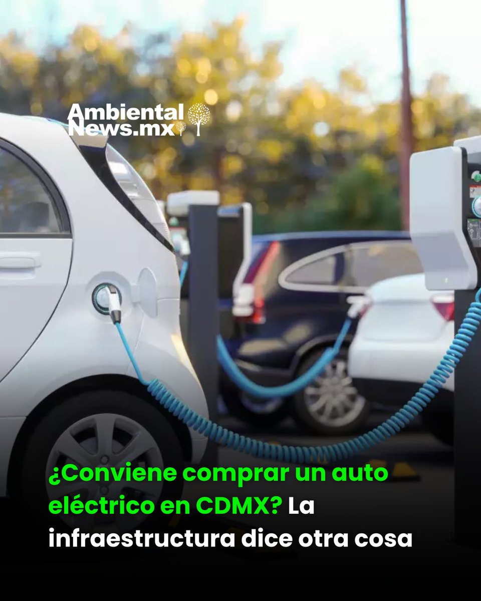 En 🌆 CDMX ya circulan más de 340 mil 🚗 autos eléctricos, pero ¿dónde se cargan? Con solo 🔌 9 cargadores por cada mil vehículos, la infraestructura está al límite. ¿Tú te comprarías un auto eléctrico así? 🤔
Descubre lo que está pidiendo el Congreso: tinyurl.com/3wbem6yz
