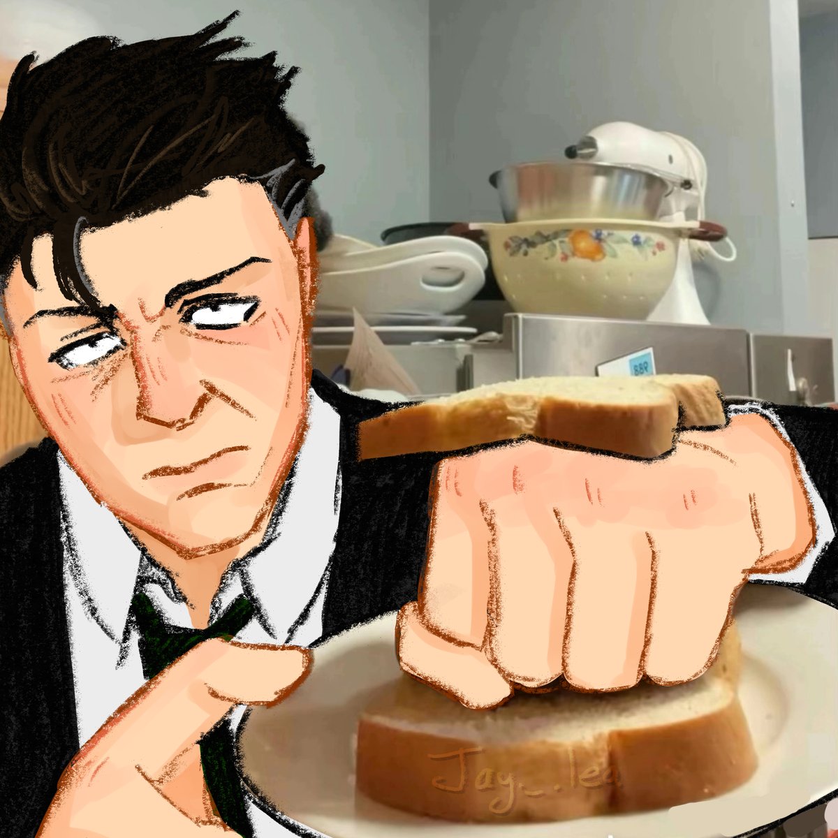 jayxlea's tweet photo. Hiromi Higuruma has a knuckle sandwich (on the house) for the guilty https://t.co/qgUhqkOOsp