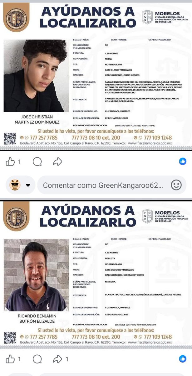 Algo muy cabron está pasando en México, diario desaparecen muchos jóvenes, algo les están haciendo, alguien los vendió y se los están llevando en total impunidad.
Ay que cuidarnos que estamos solos contra los delincuentes.