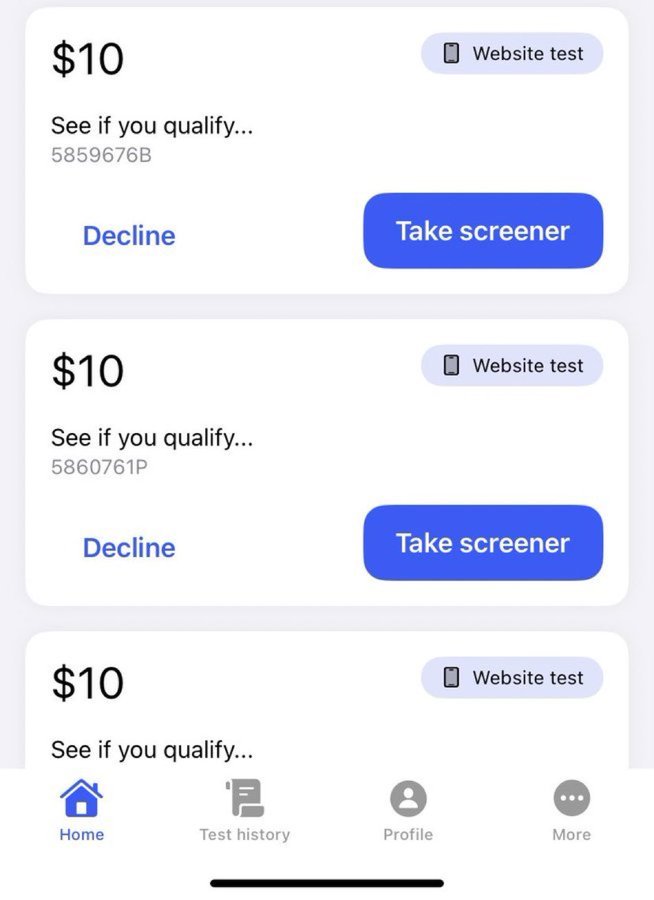 10 legit sites that actually pay real money (not $0.20 per survey):

Respondent — $50–$500
User Interviews — $40–$300
UserTesting — $10 tests / $60–$120 interviews
FocusGroup  — $75–$200
PingPong — $30–$200
Prolific — $10–$60+
Fieldwork / Field Voices $100–$400
SIS Research —