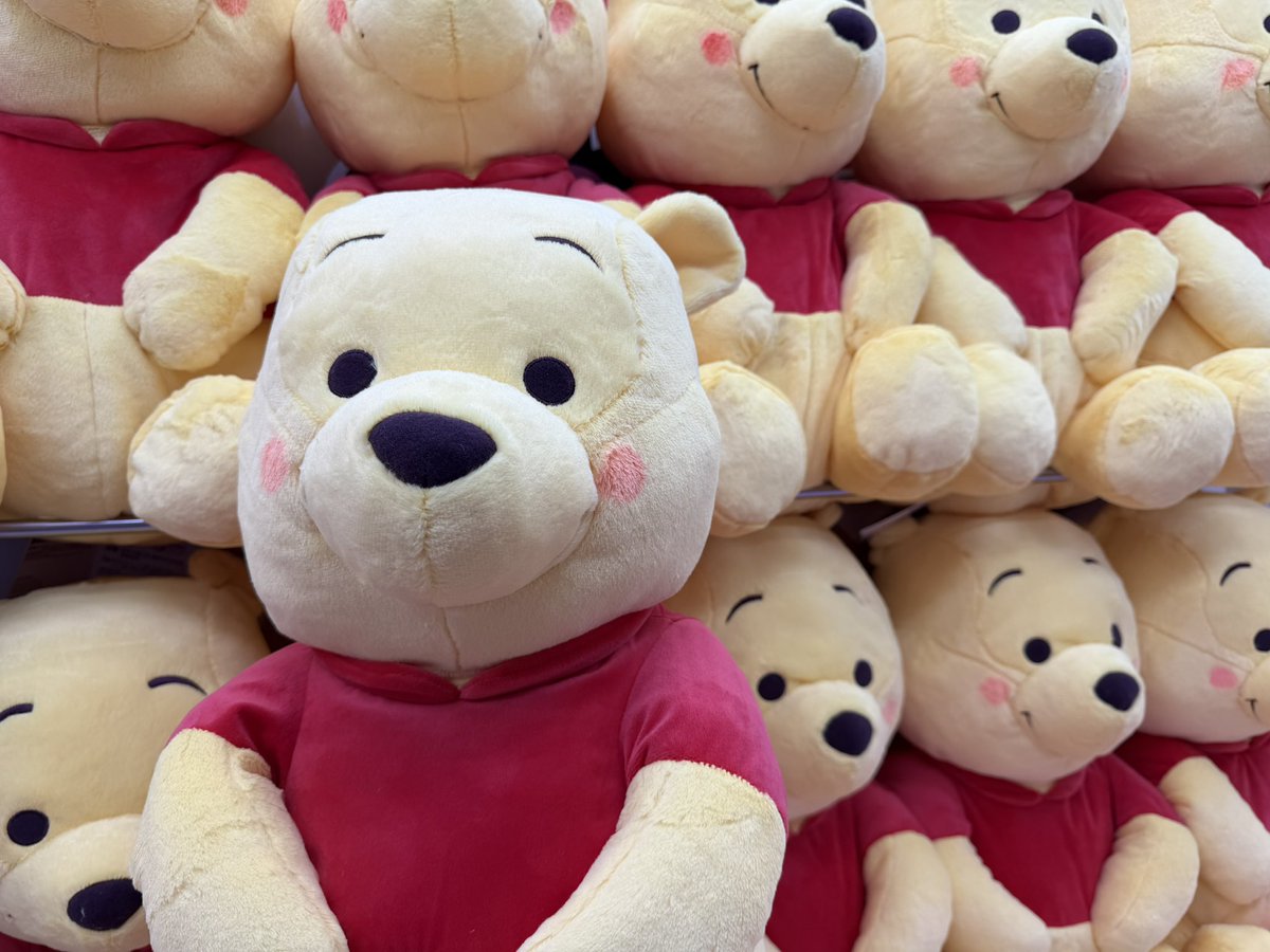 ✨景品情報✨ くまのプーさん 赤いほっぺ グランデぬいぐるみゆったり