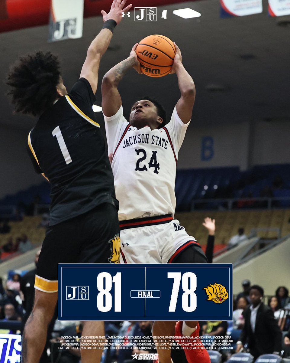 Jackson State Men's Basketball tweet media