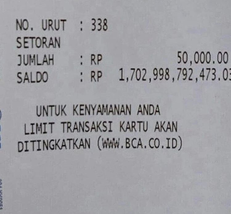 kata bunda harus ngirit gusyyy