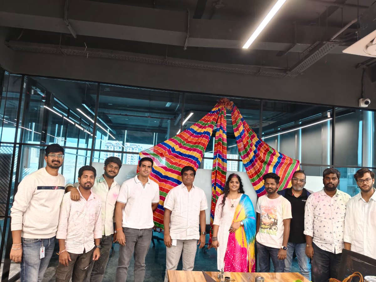 EngroTech's tweet photo. Holi Celebrations at Engro✨🎨🌈

At Engro Technologies, we don’t just build innovative solutions - we build vibrant teams.

Here’s to celebrating culture, collaboration, and the colorful journey we’re building together.

#HoliCelebration #EngroTechnologies https://t.co/0Exmbdfb7j