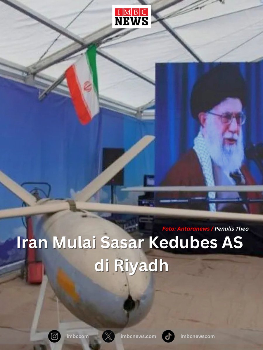 Imbcnewscom's tweet image. Iran Mulai Sasar Kedubes AS di Riyadh

Selengkapnya disini
imbcnews.com

#imbcnews #iran #dubes #amerika #Riyadh