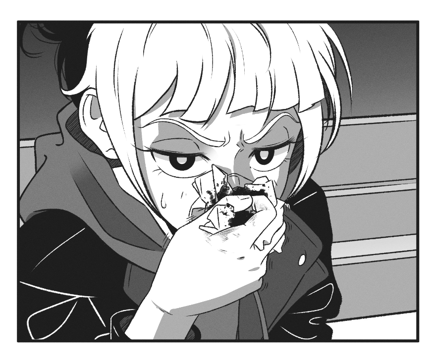 TRBC_Comic's tweet photo. "I know it’s a lot to take in. This...weird little world i’m in--that we’re in."  

Sneak peek at The Ravenblack Court episode 38: Boathouse. https://t.co/aZpTRqtcdL
