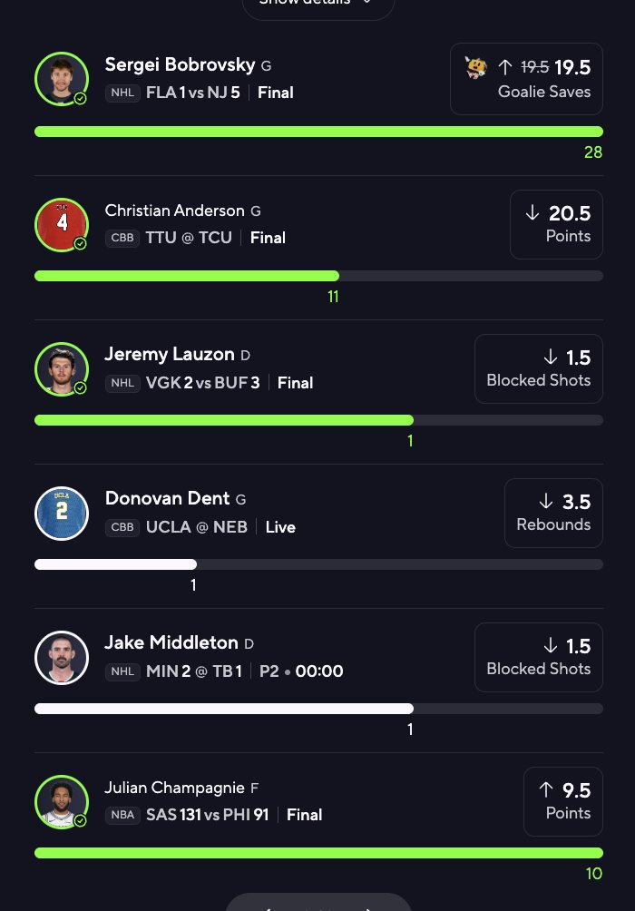 If the 6 pick parlay from stream cashes, I'll give somebody $200... 🤞🤞

Like &amp; retweet
