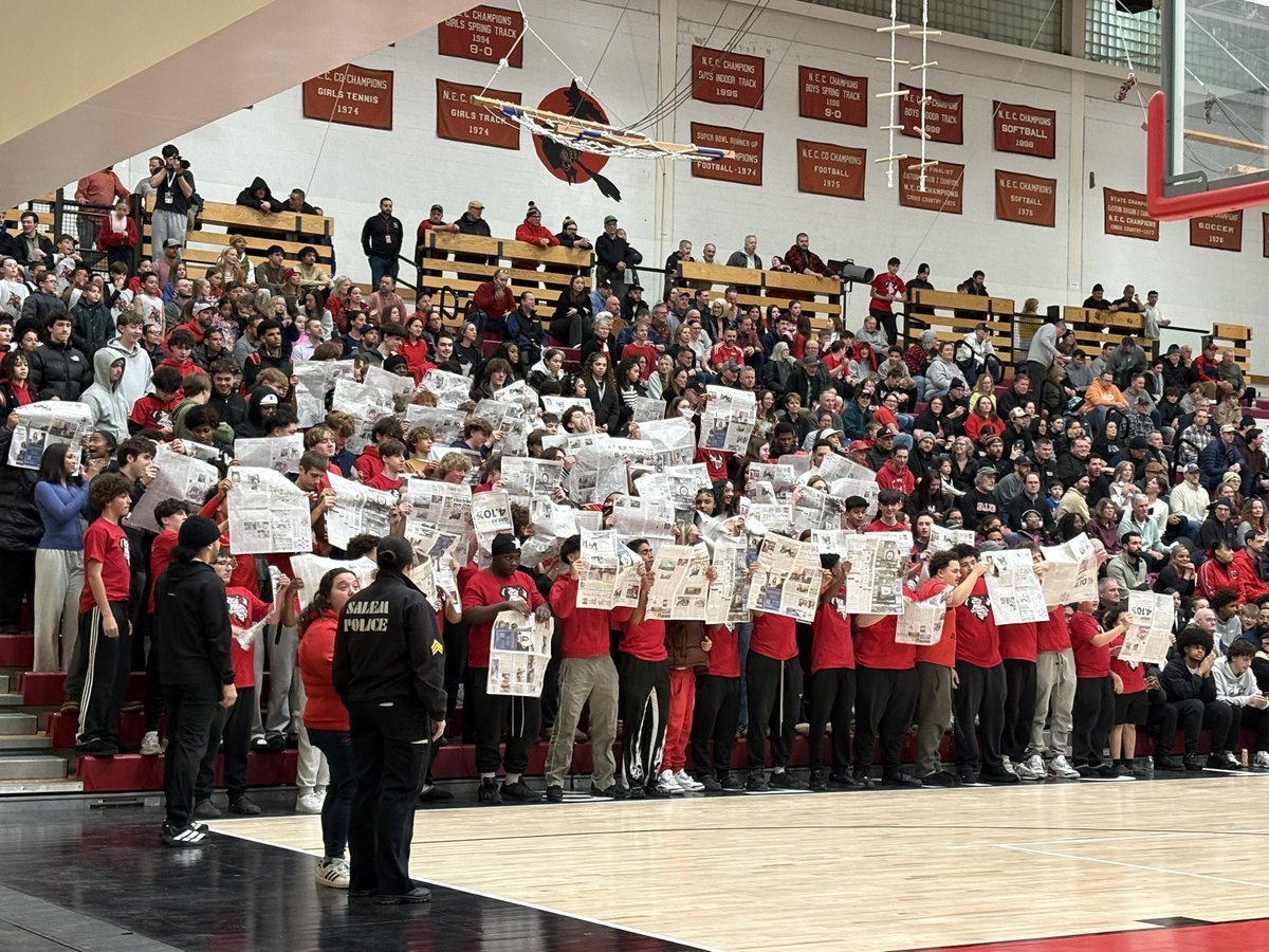 MsSelv_SHS's tweet photo. It was quite a day…

1- D Block was determined to celebrate Mr. Bub’s birthday. You can hear them start to falter when they reach the 40s 🎂 

2-4. Witches beat Charlestown 53-50 #gowitch 🏀 https://t.co/P0uay09Yni