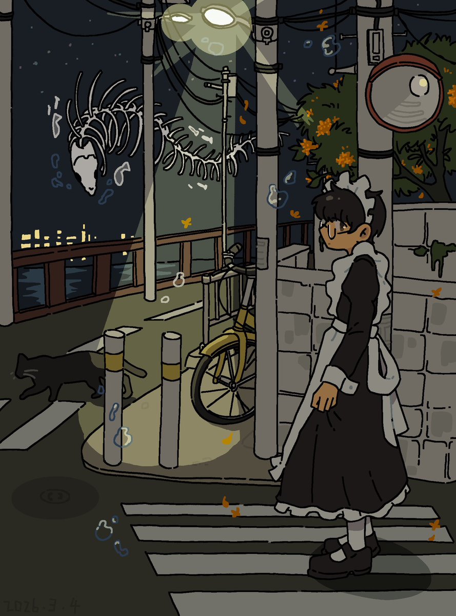 #natori_art 练习，有参考~(=^‥^)