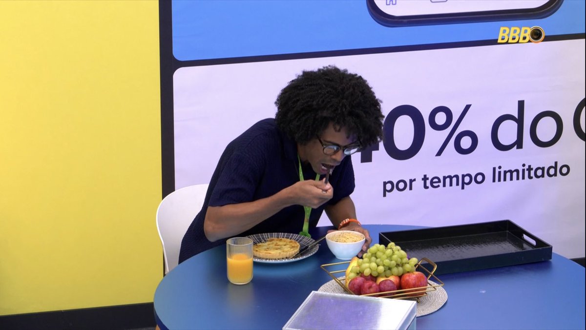 Comida do exílio tá diferente... 👀♟️

#BBB #bbb26 #TeamBreno #BrenoBBB26