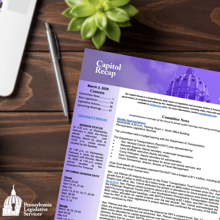 Pennsylvania Legislative Services tweet media