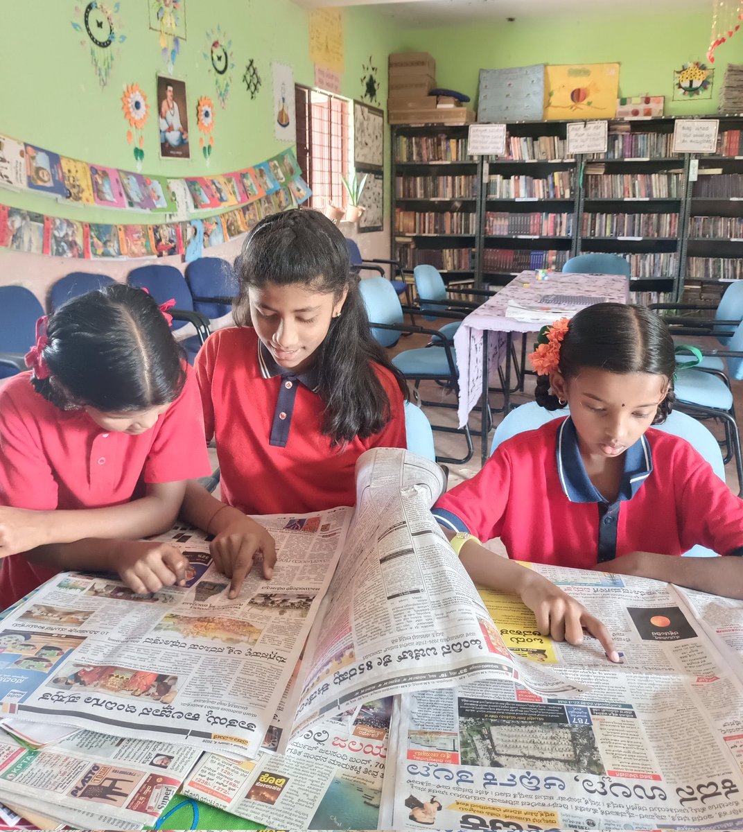 readingkafka's tweet image. Any age is a good age to read the newspaper and stay informed! 

#dailynewspapers #stayinformed #publiclibrariesforall 

🌷🌿📚🕊️