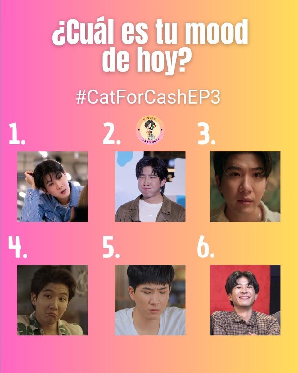 Cuéntame cuál fue tu mood de hoy?

#CatForCashEP7