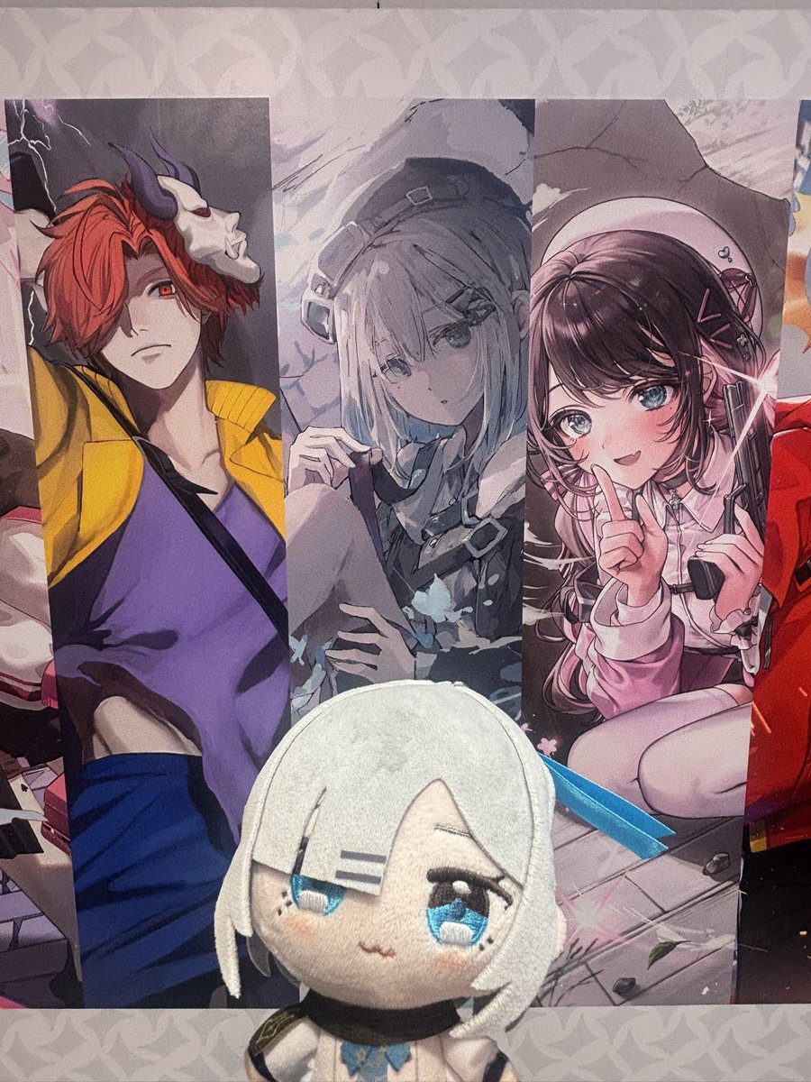 クロスタPOPUP すみー発見！ #花芽すみれ