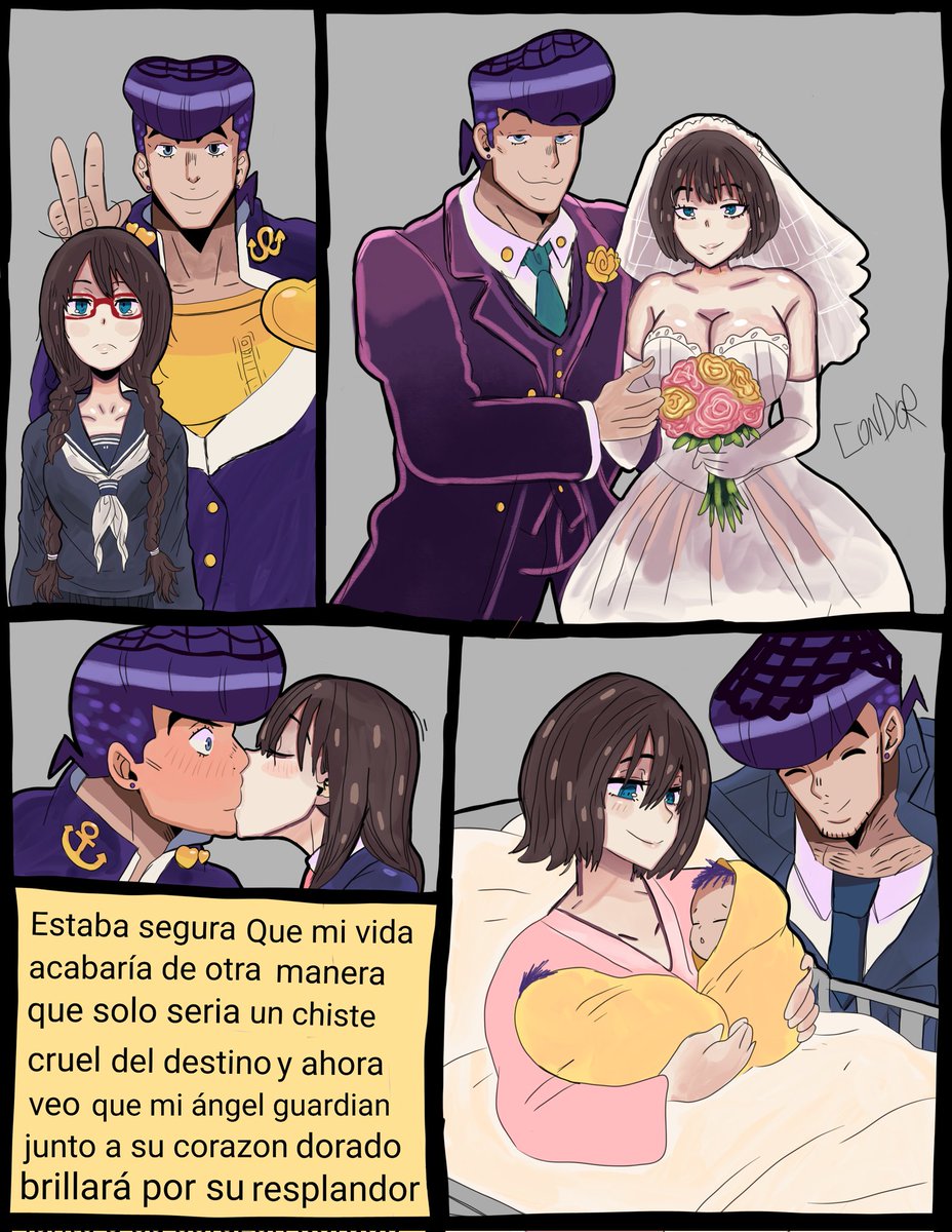 #crackships #JoJosBizarreAdventure 
Lo siento por demorarme mucho pero aquí esta el dibujo completo y desde mañana traigo un ship robotico y los que ya tengo en mente en subir