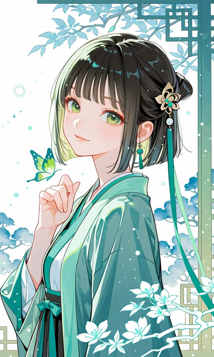 漢服🌸
SFW #AIart  #AIイラスト