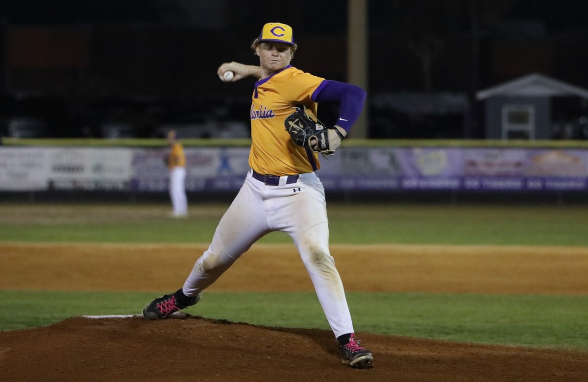 LCR_Sports's tweet photo. Nolan Slaymaker answered his coach's challenge and pitched one of the best games of his young career, striking out 11 to lead Columbia to an 8-1 win over Newberry on Tuesday.

@ByJordanKroeger: https://t.co/P44nnjG8UE https://t.co/Sh2qqoB5lc