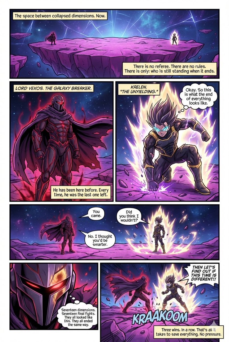 0xyardev's tweet photo. I’ve been building an interactive narrative game where you type what do next and the story generates forward from ur choices in realtime. Think interactive comic book, no predetermined paths.

You have to beat this guy 3 times to win. Reply below with what you would do next https://t.co/XTFTJaCas5