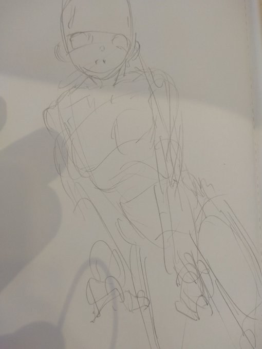 最初にあえて奥行きを無視することで、
距離感や流れ、伸屈を見極めた上で、
最終的にはむしろ奥行きを扱いやすくなる感がある。

あと結果的に、その角度でその姿勢なら、
腰は反るのか屈むのか、感覚として掴みやすくなった 