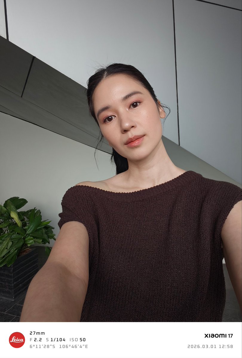 50MP selfie camera 😮
#Xiaomi17