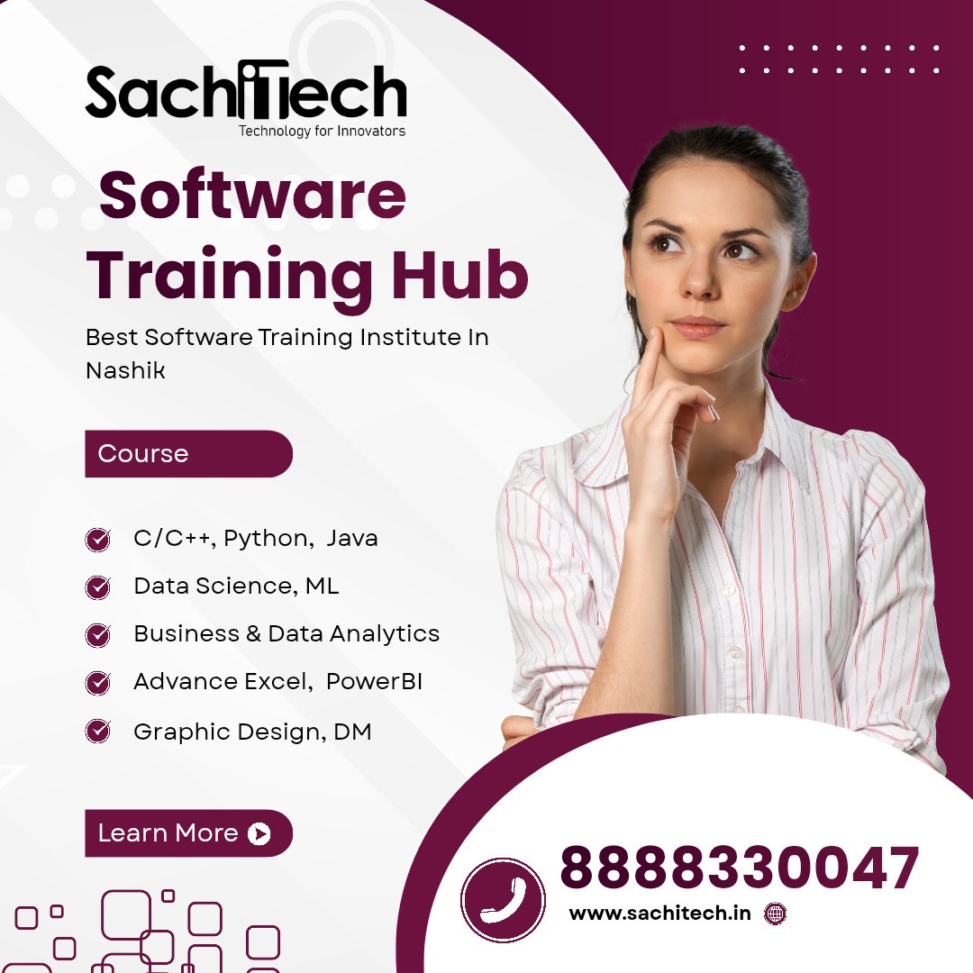 SachiTech_'s tweet photo. 🚀 Admissions Open 2026 | Upgrade Your Skills. Unlock Your Potential.
In a world powered by technology, your skills decide your success.
At SachiTech, Nashik, we prepare you with practical knowledge and real-world experience that companies look for.
#sachitech #nashik https://t.co/1sQWV0Zev9