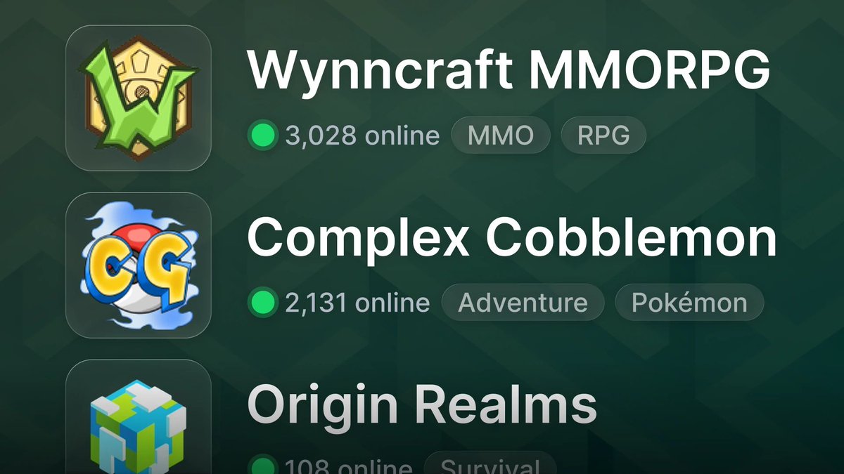 Modrinth tweet media