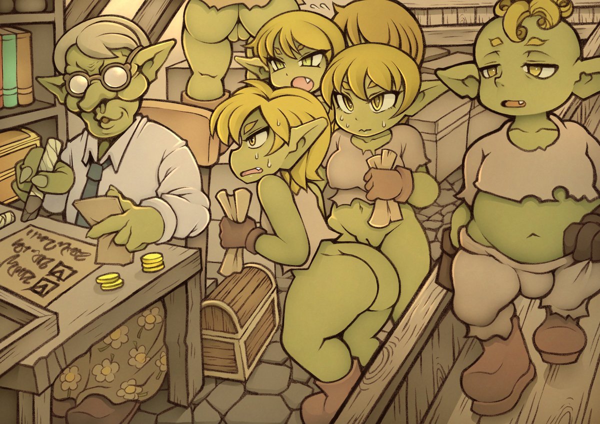 いつも画面から見切れているだけでオスもちゃんと存在するよ これは賃上げ交渉をする緑の生き物たち それから冷え性のおじさん 