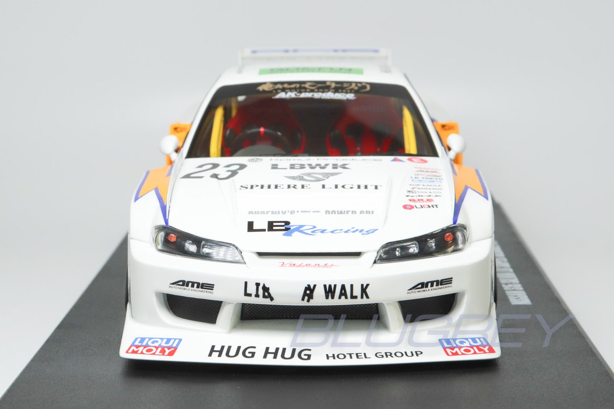 BLUGREY_JP's tweet photo. GT SPIRIT 1/18 日産 シルビア S15 LB スーパーシルエット
素晴らしい出来なんですが、なんとフロントバンパーの「LIBERTY WALK」のデカールがズレちゃってます…😭
https://t.co/pusIVGNacp
#GTSPIRIT #NISSANSILVIA #日産シルビア #シルビアS15 #SILVIAS15 #LBWK #リバティーウォーク #blugrey https://t.co/caDVCR7w2F