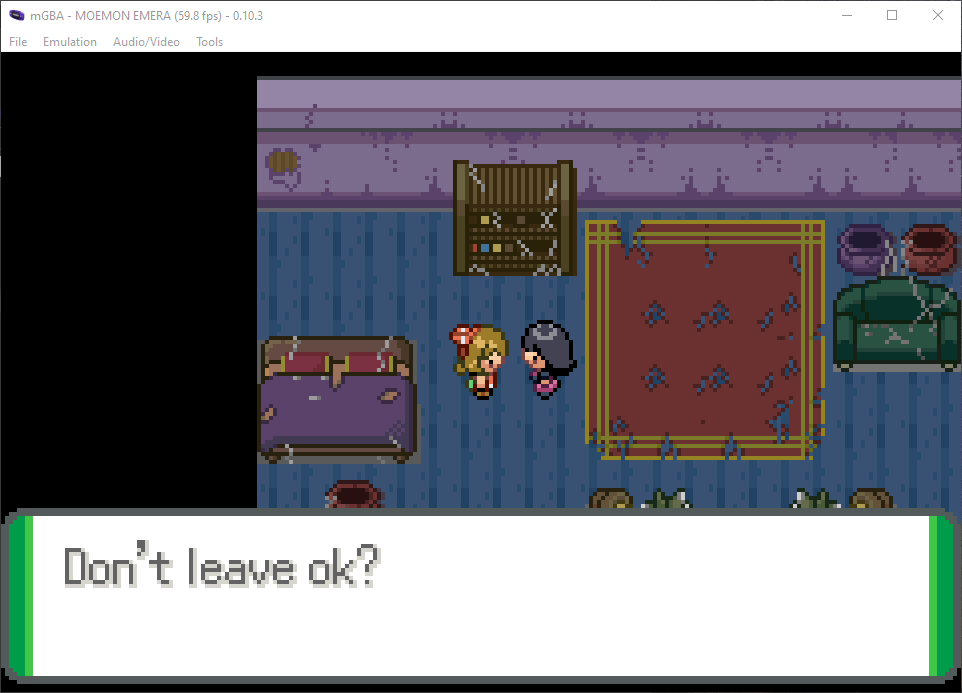 kirsilin's tweet photo. Decided to replay #moemon Star Emerald and this time focus on the RP part of it. There's just so much potential in little stories for that. Meet the gentle woman who lives alone in an abandoned snow cabin, welcomes you and refuses to let you go. The usual Yuki-onna story. https://t.co/dfykPSUXCc